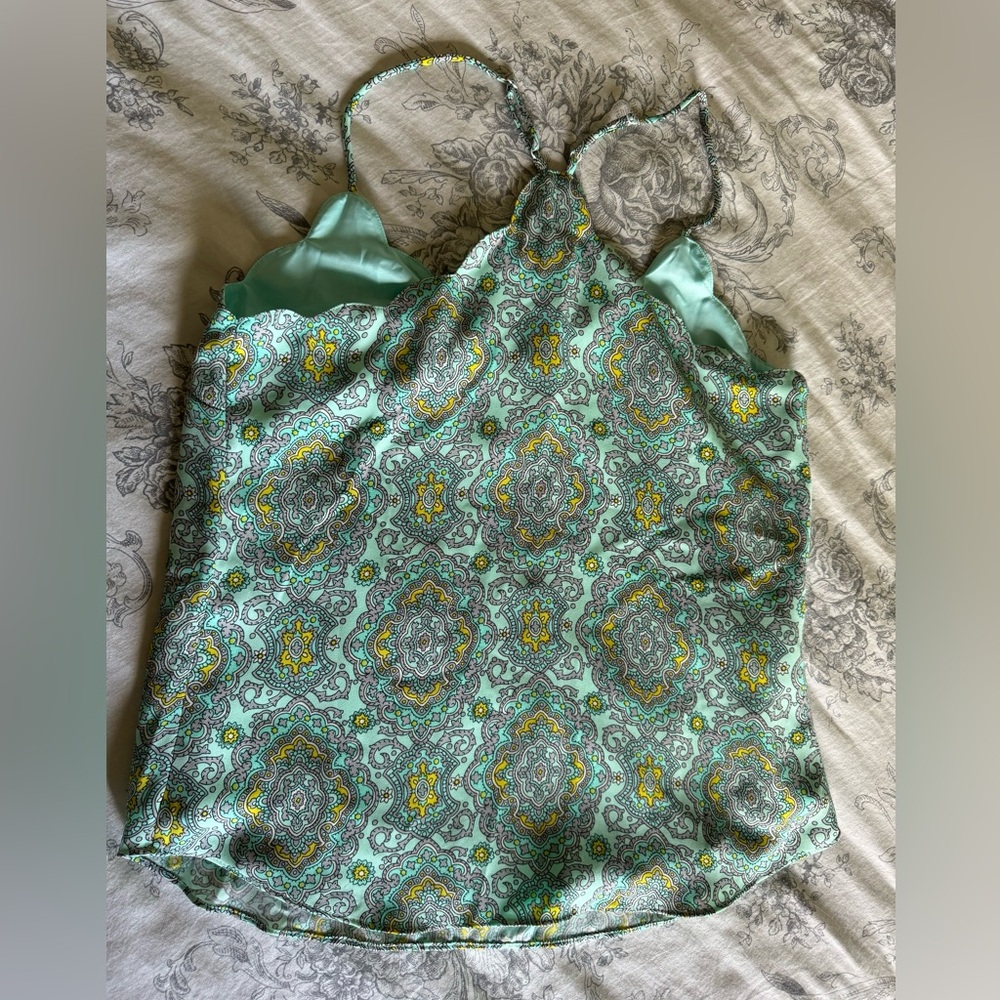 Patterned J.Crew summer top - Picture 3 of 4